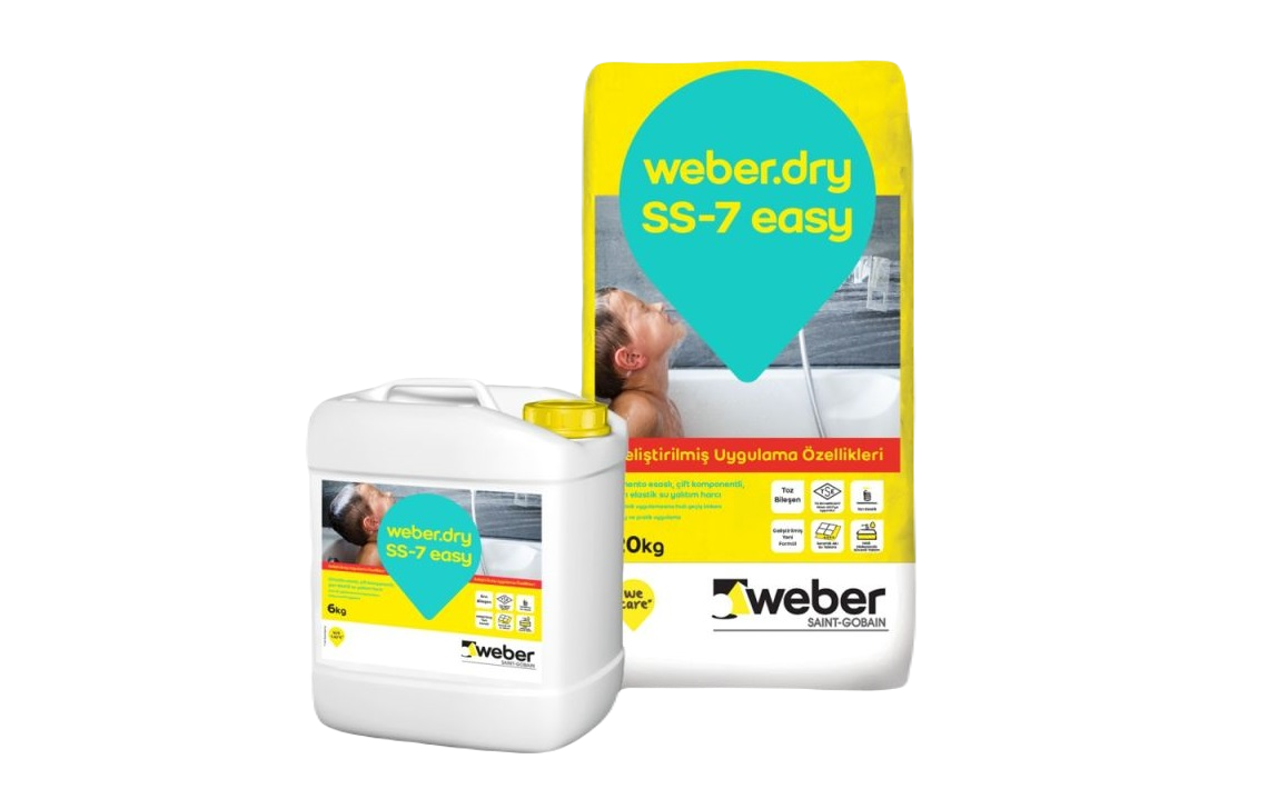 weber SS 7 Easy Çimento Esaslı Su Yalıtım Ürünü